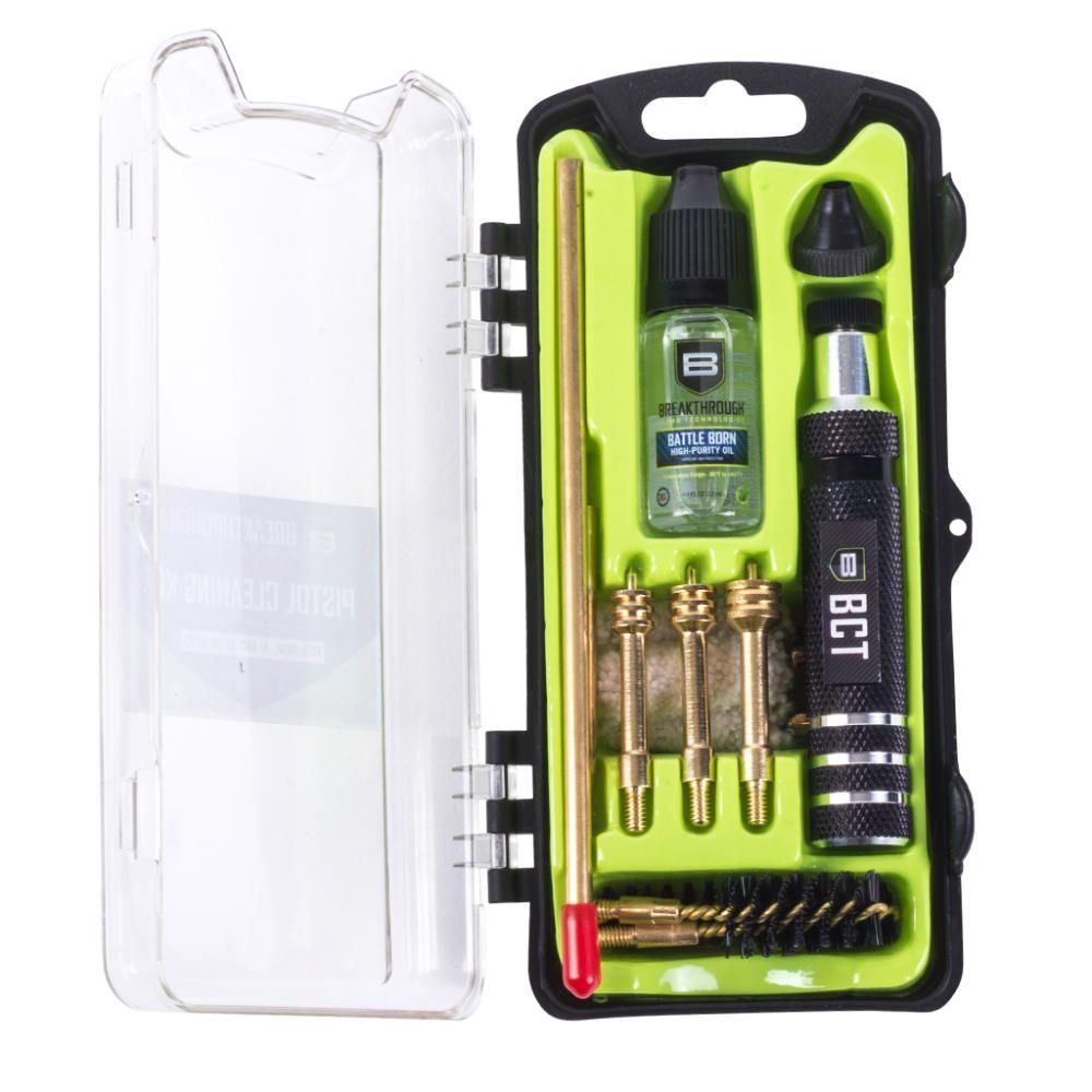 Breakthrough Clean Technologies Vision Series Handgun Cleaning Kit .357/.38/.40/.44/.45 Cal Picture of The Allen Company Inc. VISION SERIES HARD-CASE HANDGUN CLEANING KIT - .35/.38/9MM/.40/.45 CAL