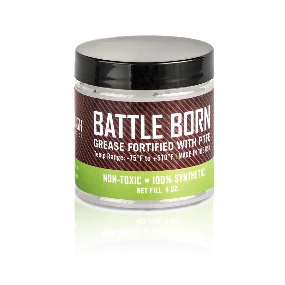 Breakthrough Clean Technologies Battle Born Grease with PTFE 4 oz Jar Clear Picture of The Allen Company Inc. BATTLE BORN GREASE FORTIFIED WITH PTFE - 4OZ JAR