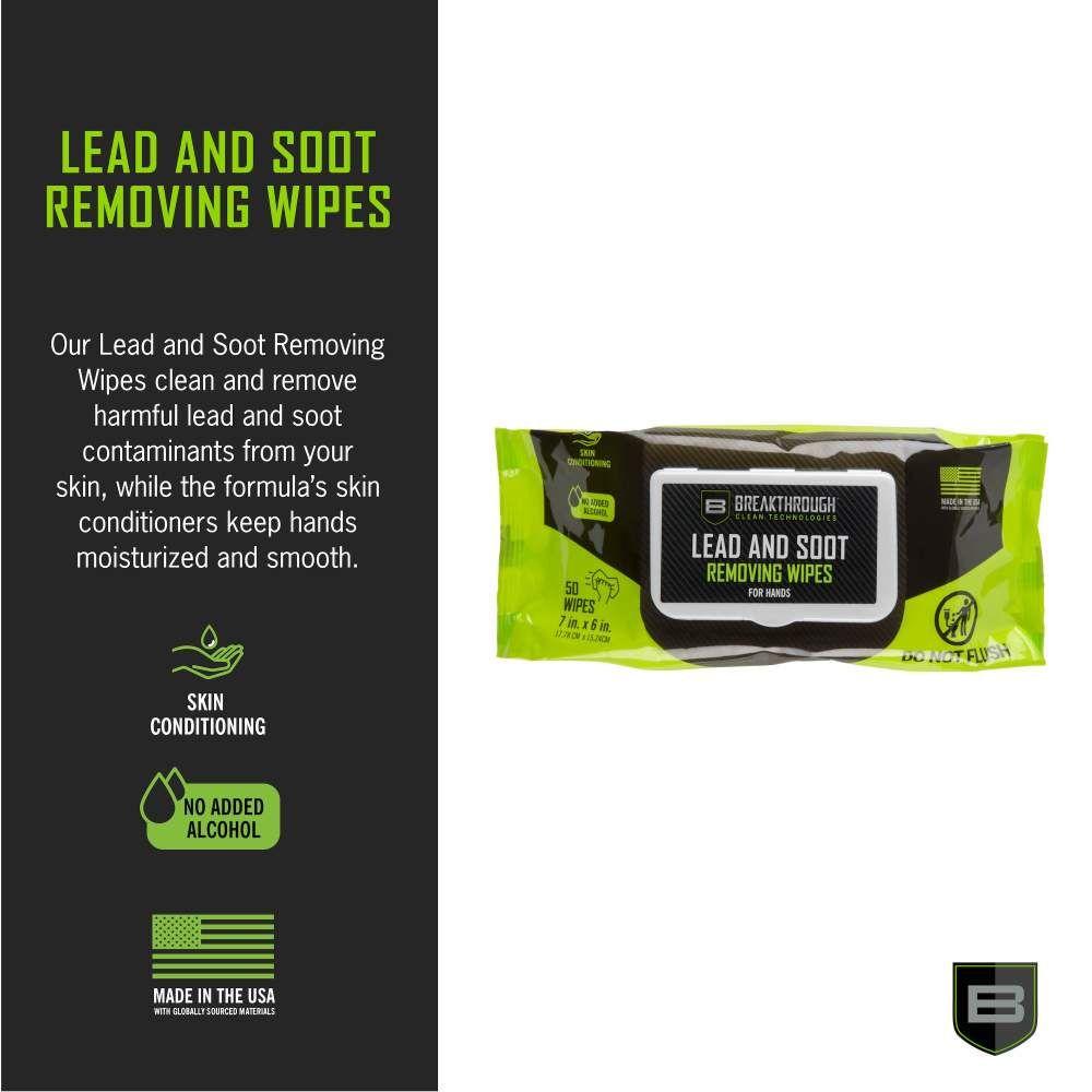 Breakthrough Clean Technologies Lead and Heavy Metal Removal Wipes 7"x6" 50/ct Picture of The Allen Company Inc. BCT - LEAD & HEAVY METAL REMOVAL WIPES (7 X 6 WIPE) - 50CT POUCH
