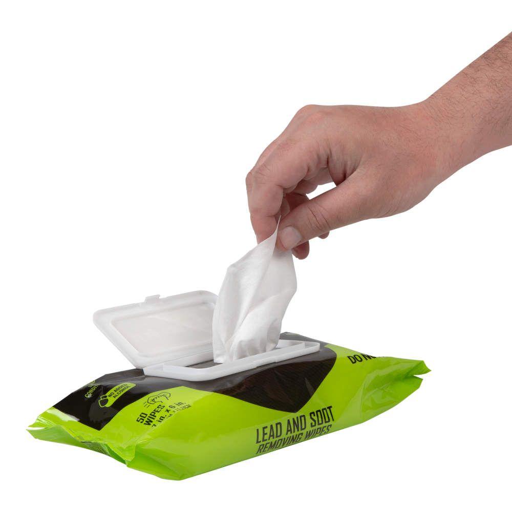 Breakthrough Clean Technologies Lead and Heavy Metal Removal Wipes 7"x6" 50/ct Picture of The Allen Company Inc. BCT - LEAD & HEAVY METAL REMOVAL WIPES (7 X 6 WIPE) - 50CT POUCH