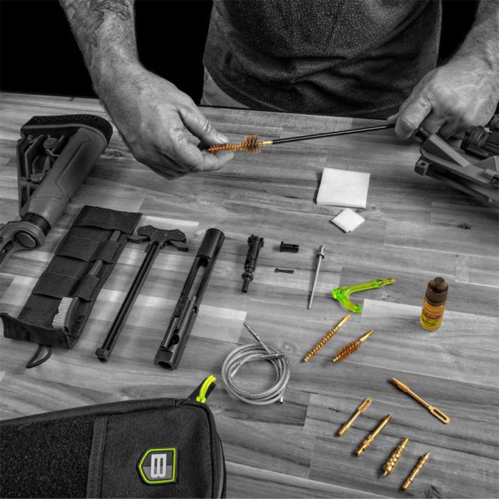 Breakthrough Clean Technologies Range Series Universal Handgun Rod Cleaning Kit Picture of The Allen Company Inc. ALLEN Breakthrough Range Series Universal Handgun Cleaning Kit