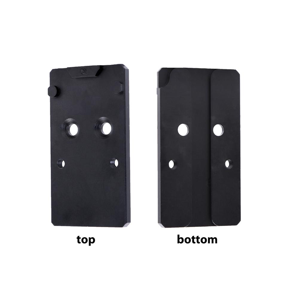 XS Sights Glock MOS Optic Mount Bundle for Glock RMR Non Tritium Black Picture of Xs Sight Systems Inc. Minimalist OR No-Trit/ Optic Mount Bundle - FIts Glock RMR / 507 OPTICS