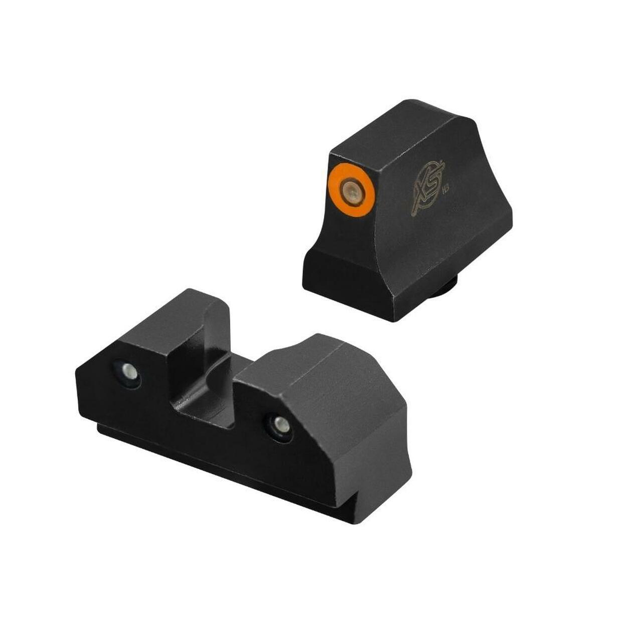 XS Sights R3D Night Sights Orange For Glock Suppressor/RMR Height 42 43 43x & 48 Picture of Xs Sight Systems Inc. XS Sights R3D Night Sights Orange - Glock Suppressor 43X & 48