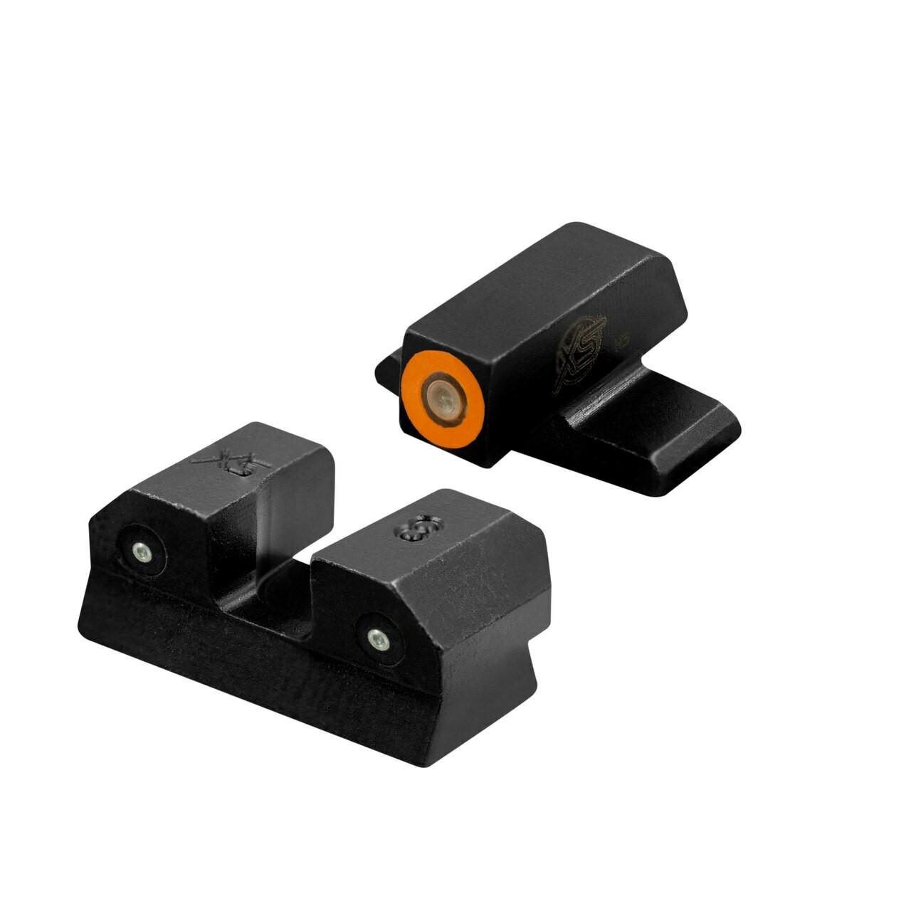 XS Sights R3D Night Sights Orange for Springfield HellCat OSP XD-S OSP Picture of Xs Sight Systems Inc. XS Sights R3D Night Sights Orange - Springfield HellCat OSP