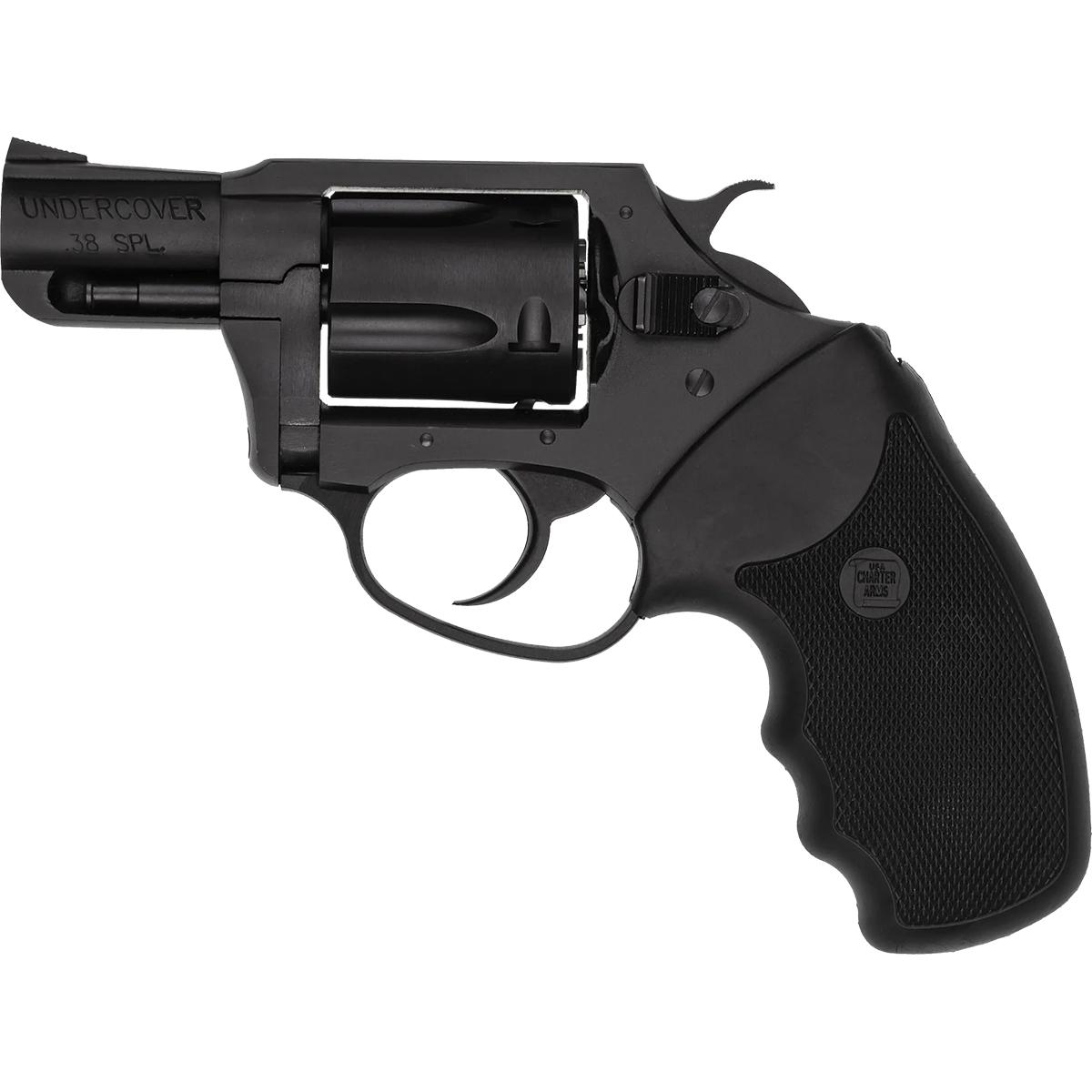 Charter Arms Undercover Full Size Handgun .38 Spl 5rd Capacity 2" Barrel Black-Refurbished Picture of Charter Arms UNDERCOVER 38SPL 2' BLACK FULL REFURB