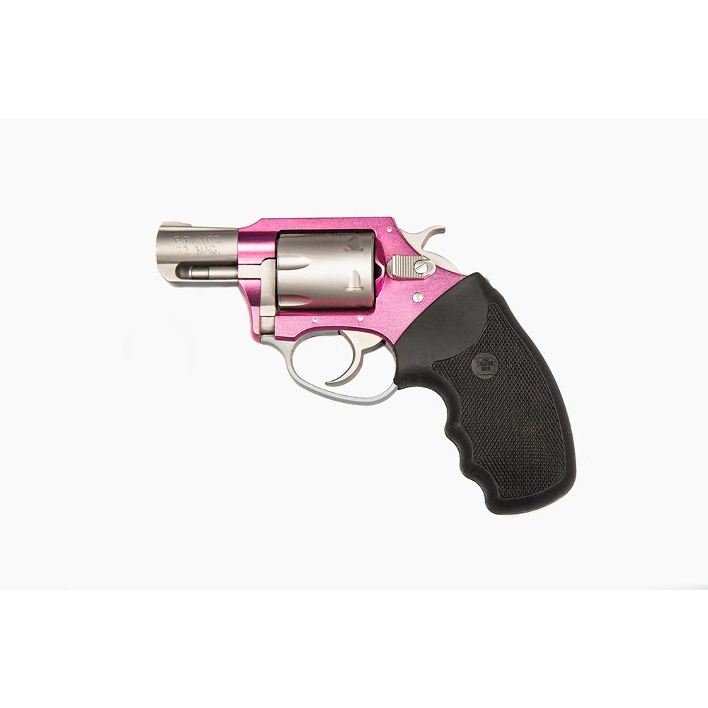 Charter Arms Pink Lady Handgun .22 WMR 6rd Capacity 2" Barrel Pink Frame Picture of Charter Arms PINK LADY 22WMR Pink/STS 2" BRL