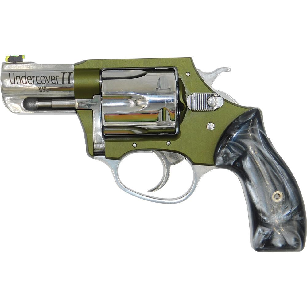 Charter Arms Undercover II OD Green Handgun .38 Spl 6rd Capacity 2" Barrel Picture of Charter Arms Charter Arms Undercover II .38Special Revolver OD Green Cerakote