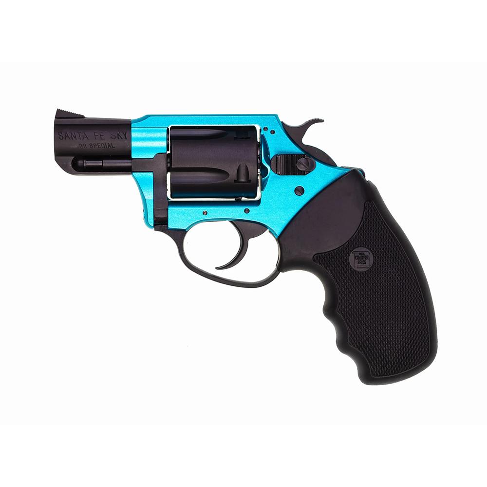 Charter Arms Undercover II Handgun .38 Spl 5rd Capacity 2.2" Barrel Turquoise REFURBISHED Picture of Charter Arms Undercover II.38 Spl Turqoise/Stainless Steel 2.2in Brl Referb.