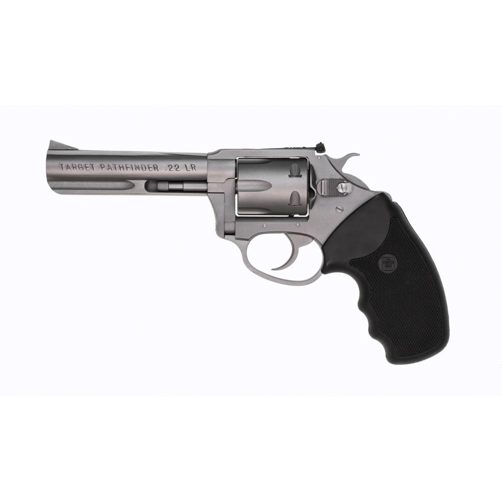 Charter Arms Target Pathfinder .22 LR 6rd Capacity 4.2" Barrel Stainless Picture of Charter Arms PATHFINDER LITE 22LR 6/SHOT Stainless Steel 4.2"