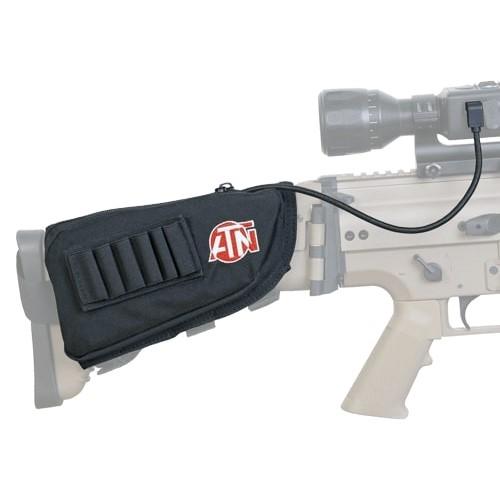 ATN Power Weapon Kit Extended Life Battery Pack 20000 mAh for Smart HD Picture of American Technologies Network Extended life Battery Pack 16000 mAh with usb cable cap and butt stock case