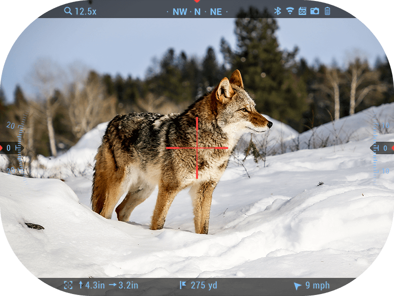 ATN X-Sight 5 LRF 3-15x UHD Smart Day/Night Hunting Rifle Scope w/Gen 5 Sensor Picture of American Technologies Network ATN X-Sight 5 LRF 3-15x UHD Smart Day/Night Hunting Rifle Scope w/Gen 5