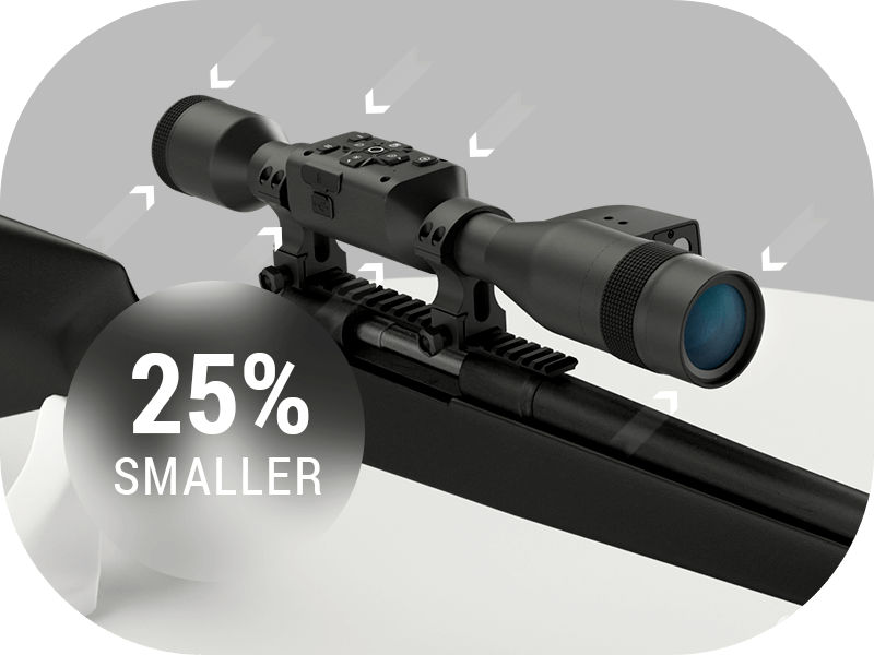 ATN X-Sight 5 LRF 3-15x UHD Smart Day/Night Hunting Rifle Scope w/Gen 5 Sensor Picture of American Technologies Network ATN X-Sight 5 LRF 3-15x UHD Smart Day/Night Hunting Rifle Scope w/Gen 5