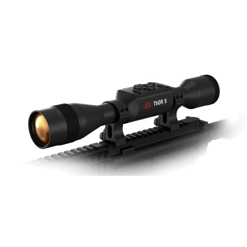 ATN Thor 5 Thermal Rifle Scope 3-12x 320x240 12 micron Smart HD Black Picture of American Technologies Network ATN Thor 5 3-12x 320x240 12 micron Smart HD Thermal Rifle Scope