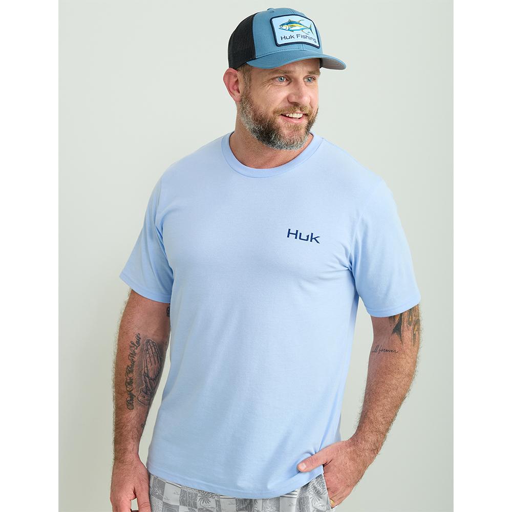 Huk KC Badge Series Short Sleeve Shirt Windsurfer S Picture of Marolina DBA HUK HUK KC BADGE SERIES TEE WINDSURFER SS S
