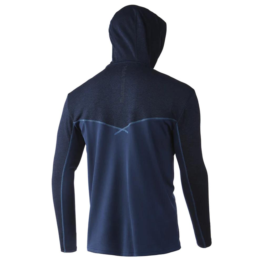 Huk Icon X Coldfront Hoodie Sargasso Sea Heather S Picture of Marolina DBA HUK ICON X COLDFRONT HOODIE SARGASSOSEAHTHR S