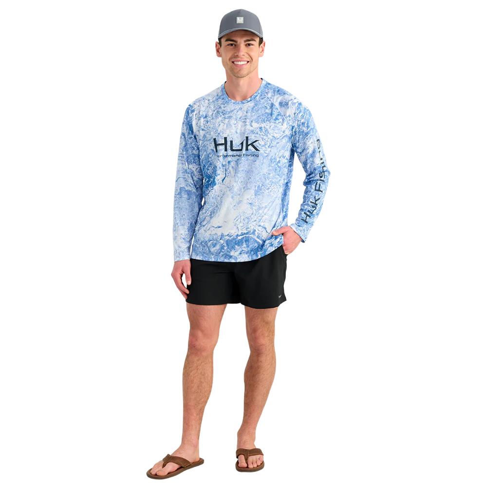 Huk Mossy Oak Pursuit Performance Long Sleeve Crew Shirt MO Regatta XL Picture of Marolina DBA HUK PURSUIT MOSSY OAK PRINTED LS CREW REGATTA SIZE XL
