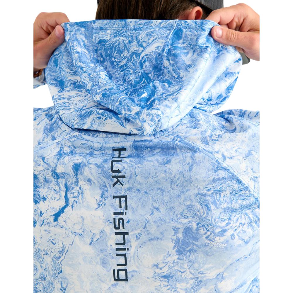 Huk Mossy Oak Pursuit Performance Hoodie MO Regatta L Picture of Marolina DBA HUK PURSUIT MOSSY OAK PRINTED HOODIE REGATTA SIZE L