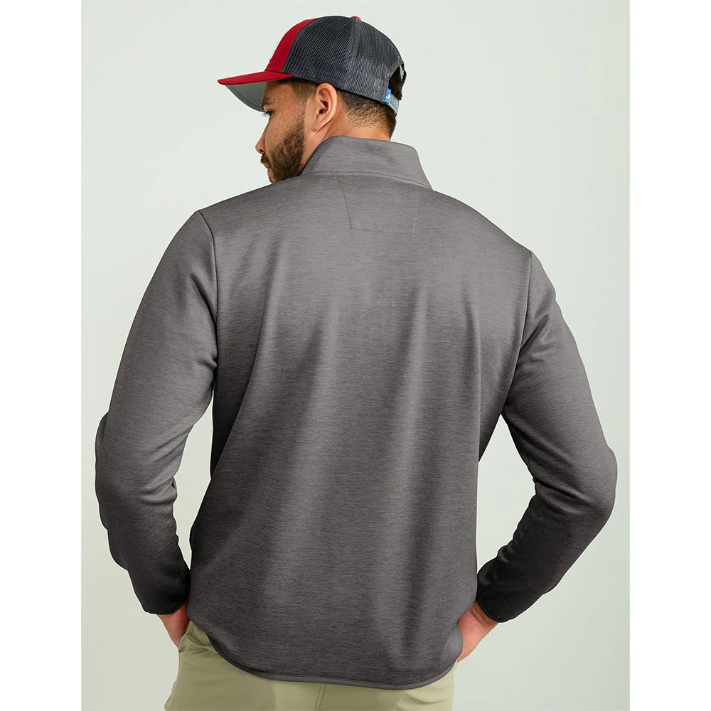 Huk Coldfront & Performance 1/4 Zip Long Sleeve Shirt Volcanic Ash Heather 2XL Picture of Marolina DBA HUK HUK COLD FRONT 1/4 ZIP VOLC ASH HTHR XXL
