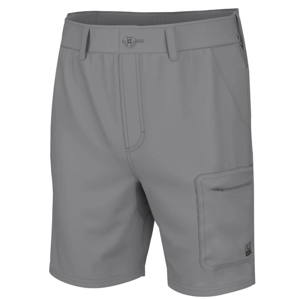 Huk Next Level 7" Shorts Overcast Grey 2XL