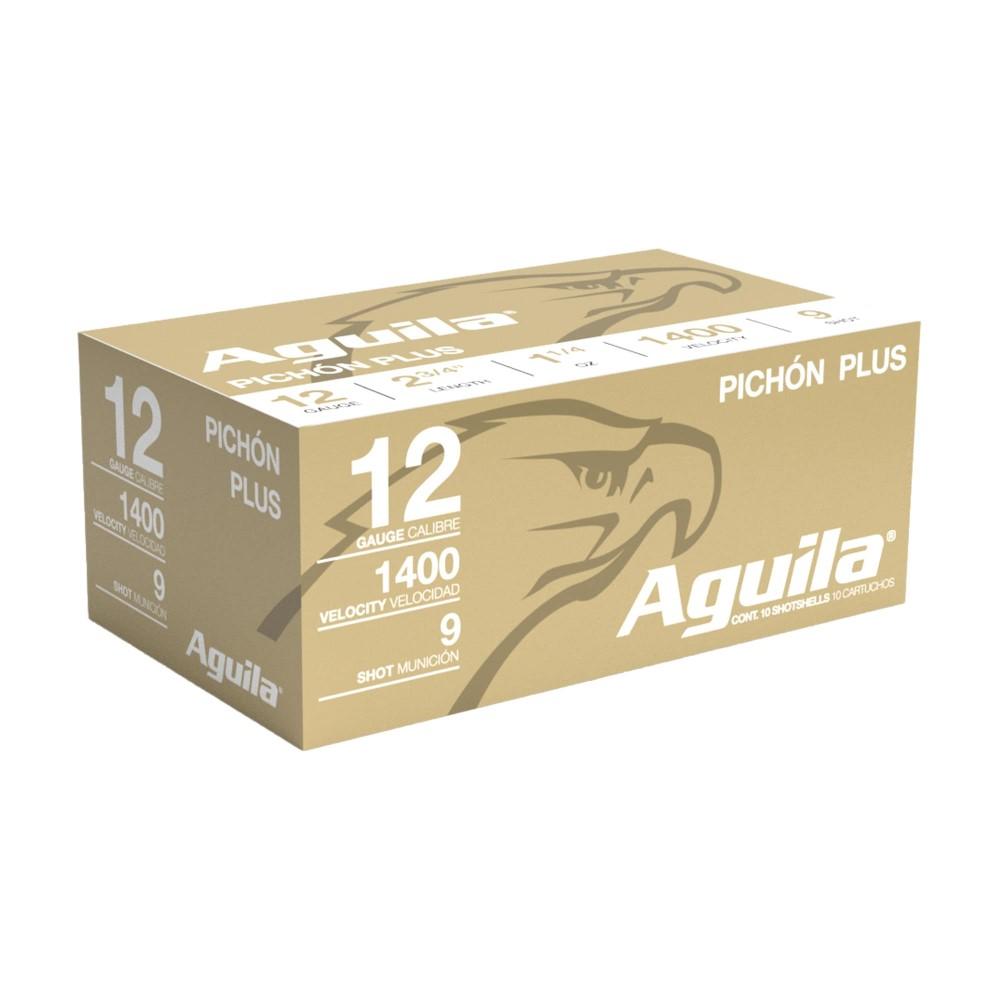 Aguila Pichon Plus Shotshell 12 ga 2-3/4" 1-1/4oz 1400 fps #9 10/ct