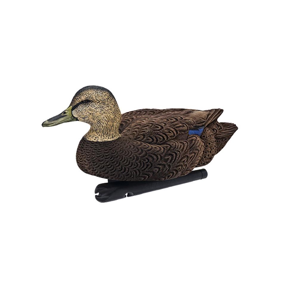 Avian-X Topflight Black Ducks Floating Decoys 6/ct Picture of AVIAN AVIAN TOPFLIGHT FLOATING / FLOCKED BLACK DUCKS