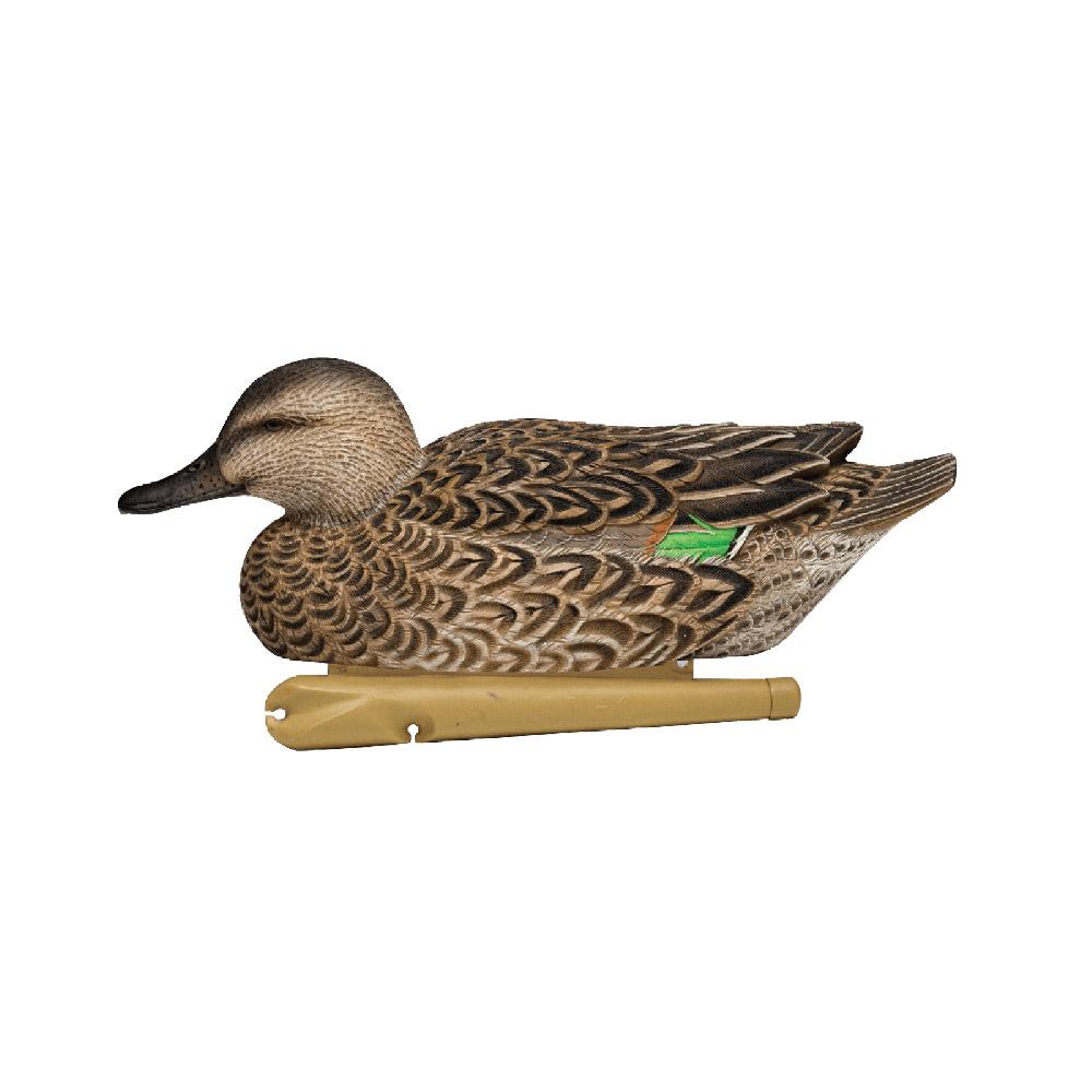 Avian-X Topflight Green Wing Teal Decoys 6/ct Picture of AVIAN AVIAN X TOP FLIGHT GREEN WING TEAL
