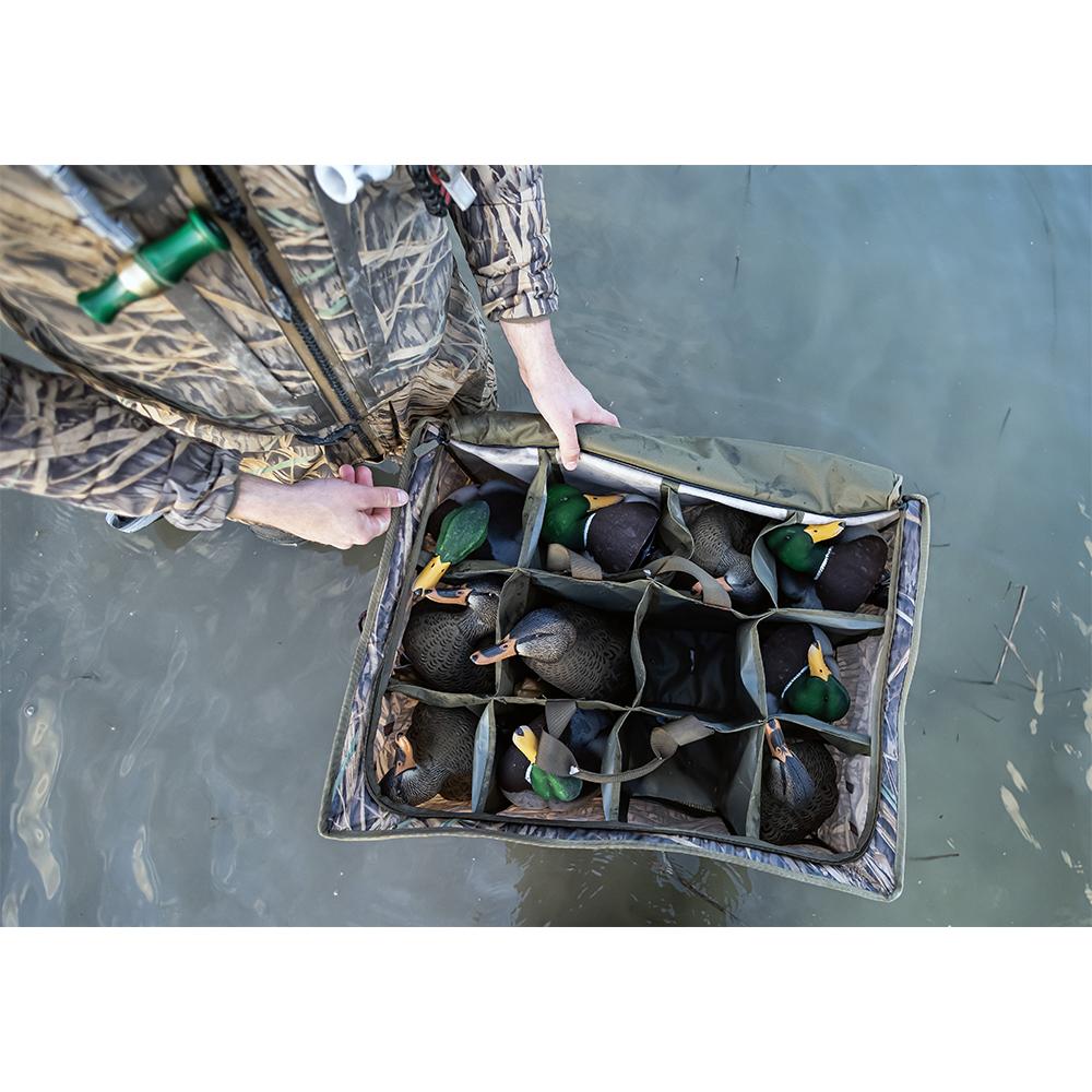 Avian-X Floating Slotted Decoy Bag 12 Slots Mossy Oak Original Shadow Grass Picture of AVIAN FLOATING SLOTTED DECOY BAGMOSSY OAK SHADOWGRASS