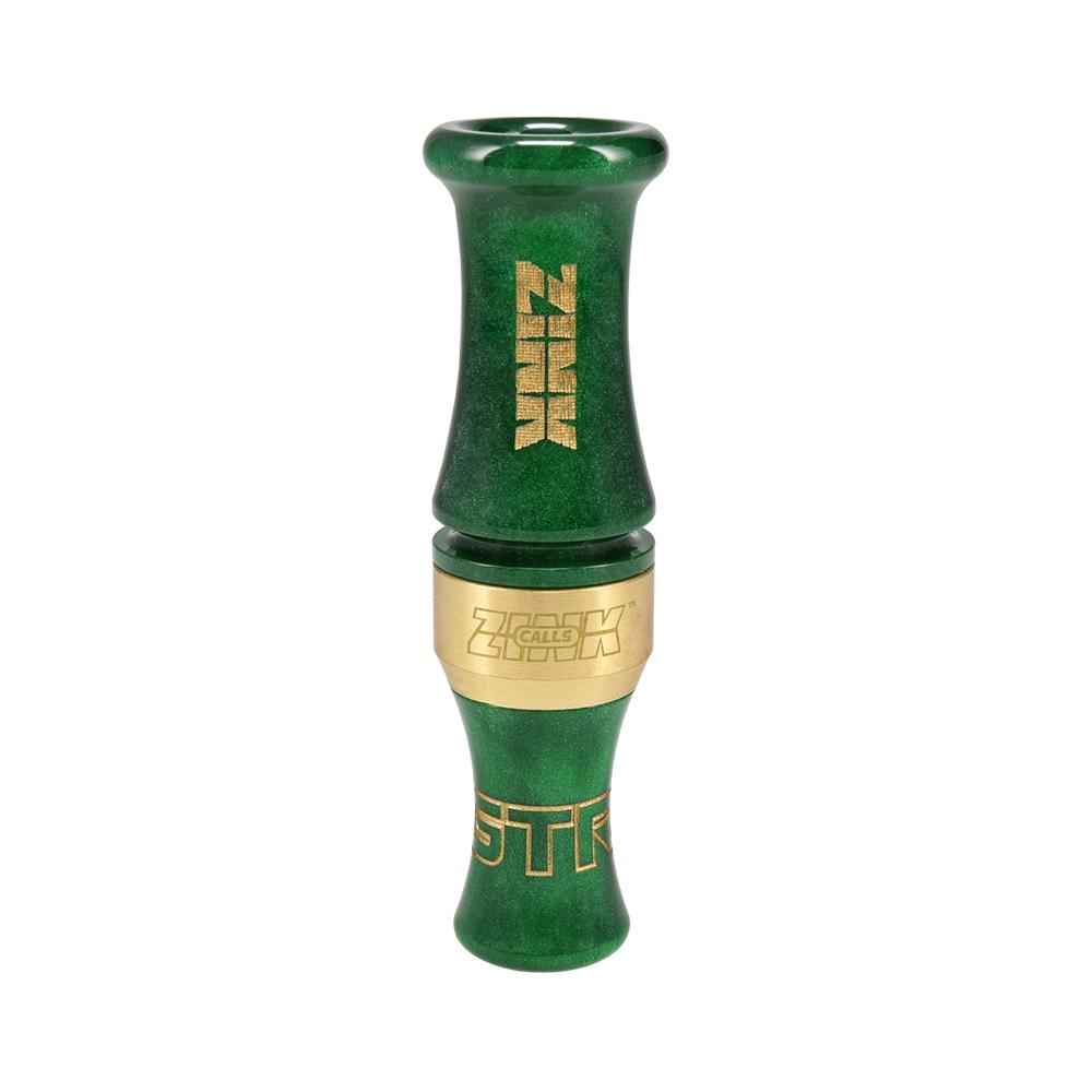 Zink Green Top Rocker Duck Mouth Call Green Envy