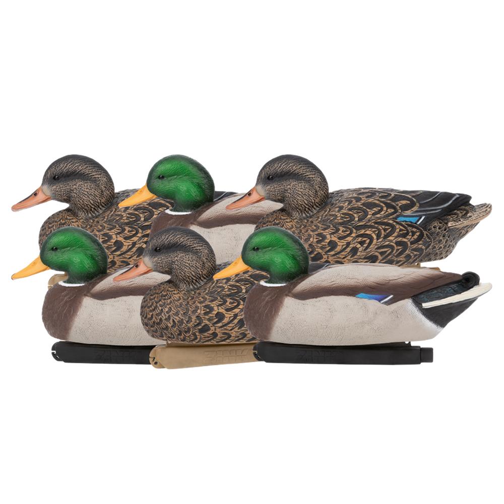 Zink Mallard Floater Decoys 6/ct Picture of AVIAN FLOATER DECOYS / MALLARDS / 6 PACK