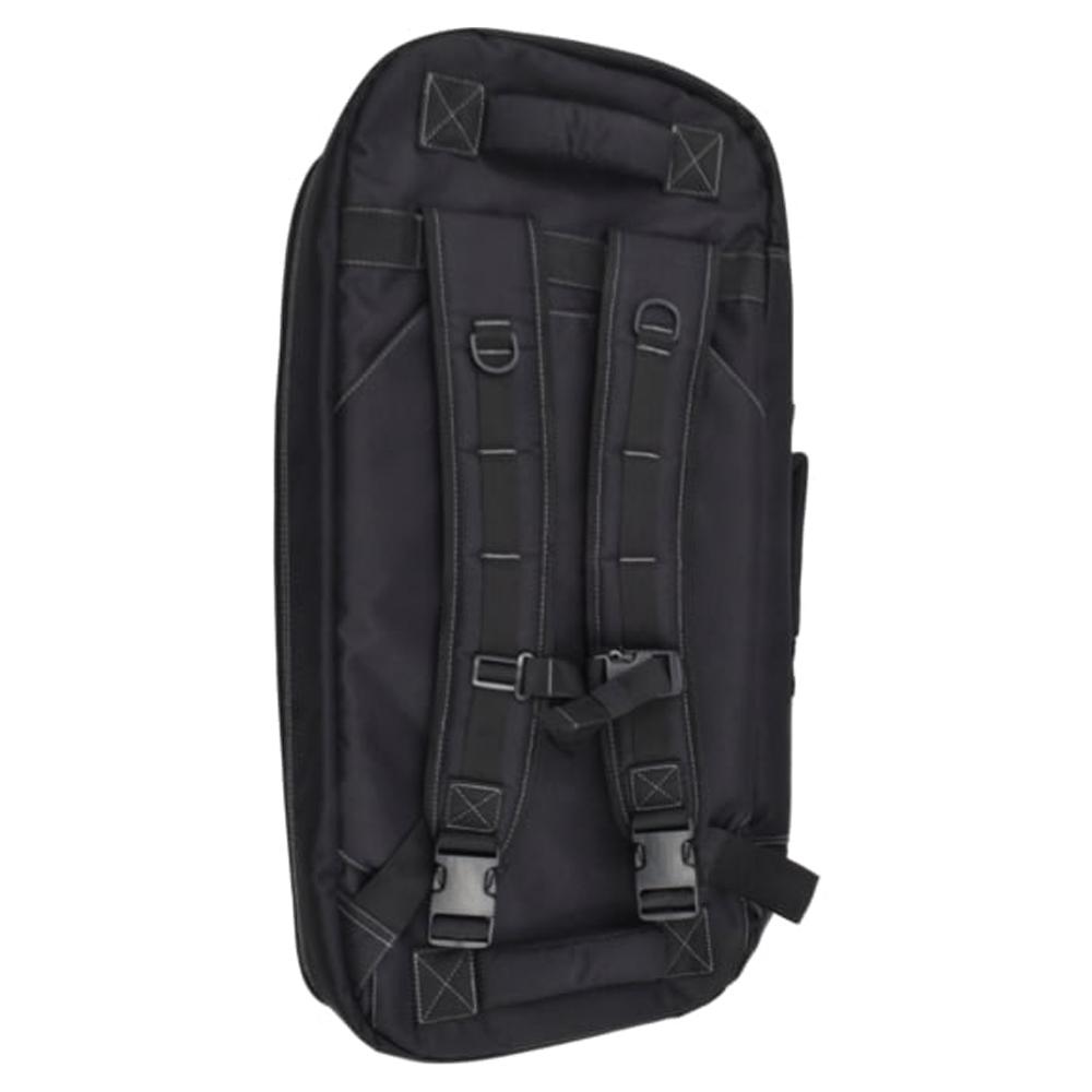 Advance Warrior Solutions Frame 28" AR Pistol/SBR Case Black with Backpack Straps Picture of Advance Warrior Solutions LLC FRAME 28" AR PISTOL / SBR CASE w/ BACKPACK STRAP BLACK / GREY
