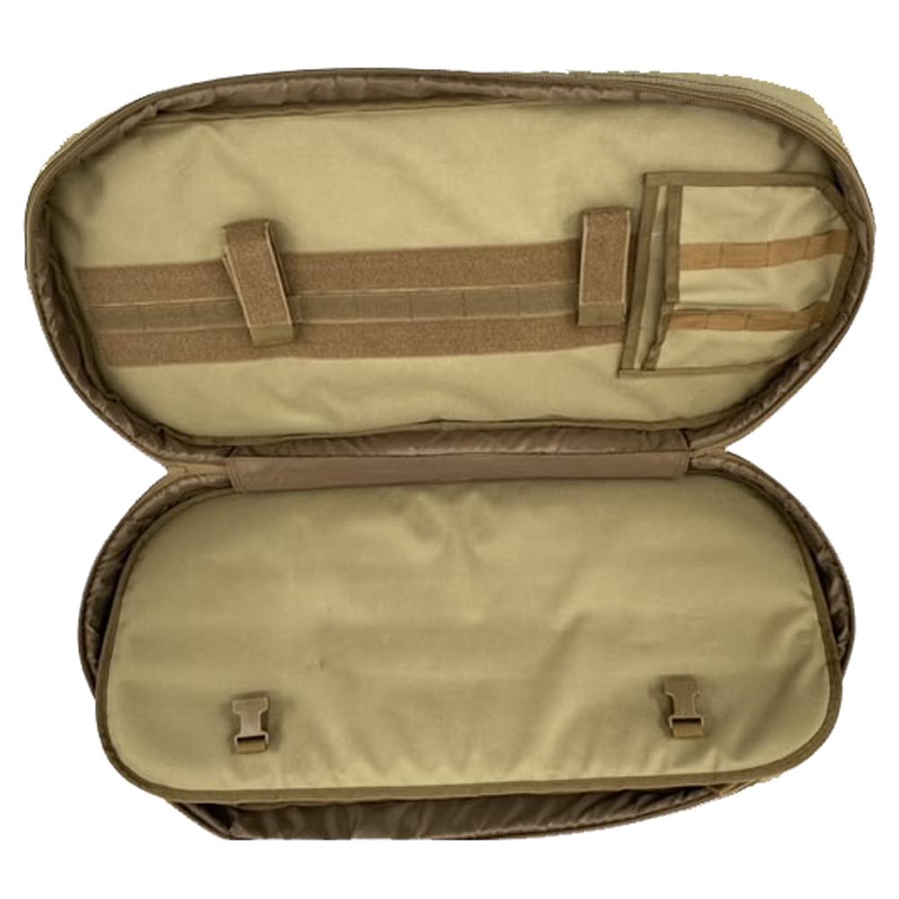 Advance Warrior Solutions Frame 28" AR Pistol/SBR Case Tan with Backpack Straps Picture of Advance Warrior Solutions LLC FRAME 28" AR PISTOL / SBR CASE w/ BACKPACK STRAP TAN / BLACK