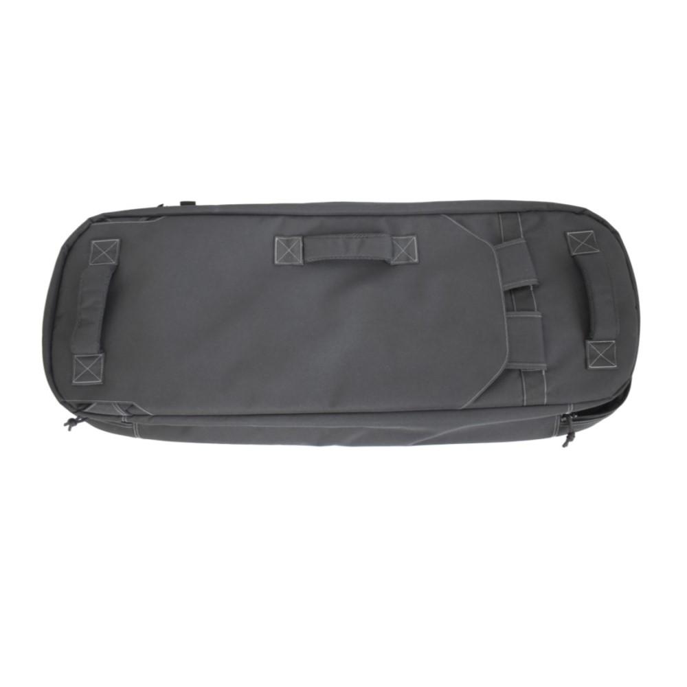 Advance Warrior Solutions Frame 36" Rifle Case with Backpack Strap Black with Grey Picture of Advance Warrior Solutions LLC FRAME 36" RIFLE BACKPACK COLOR BLACK / GREY / TSA LOCK