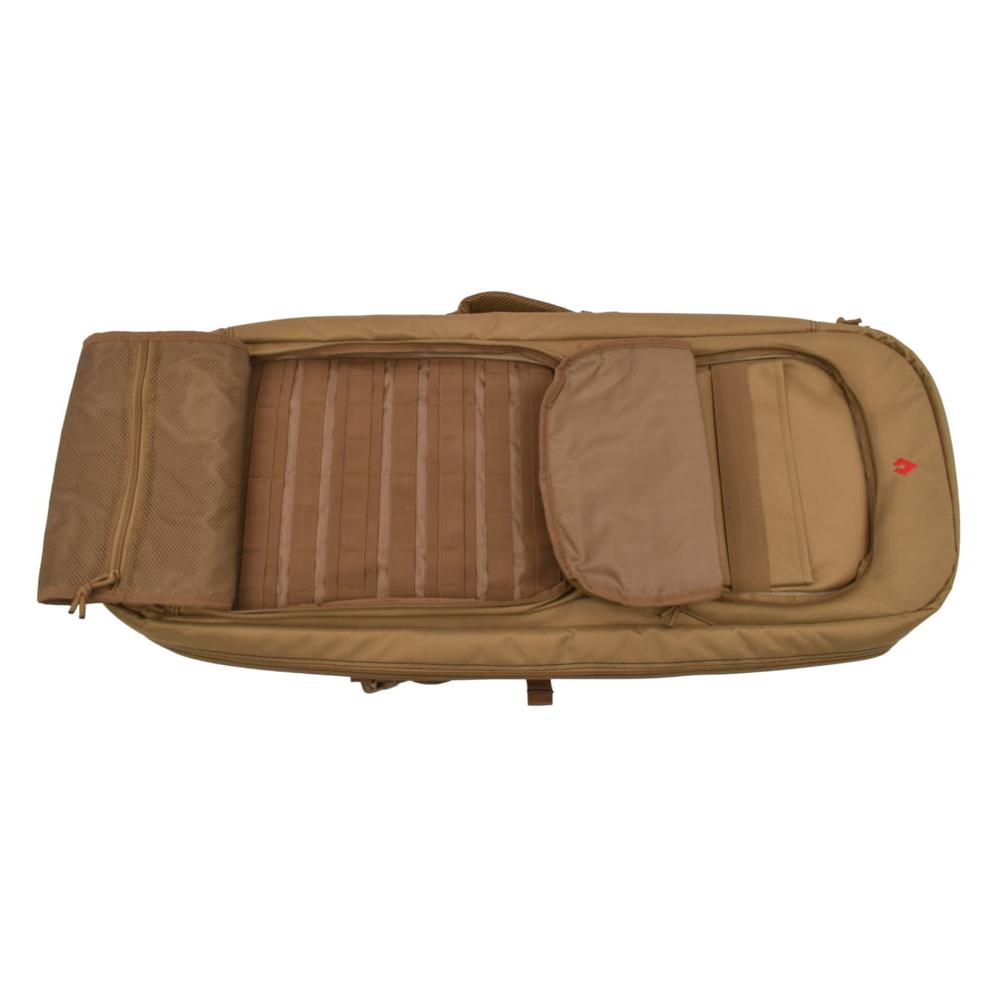 Advance Warrior Solutions Frame 36" Rifle Case Tan with Backpack Straps Picture of Advance Warrior Solutions LLC FRAME 36" Rifle CASE w/ BACKPACK STRAP TAN / BLACK