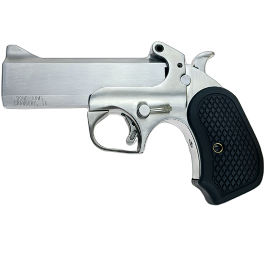 Bond Arms Cyclops Satin Package Handgun .45-70 Gov't Single Shot 4.25" Barrel Satin with Holster Picture of Bond Arms Inc. Bond Arms Cyclops 45-70 Rough Series 4.25" barrel PACKAGE