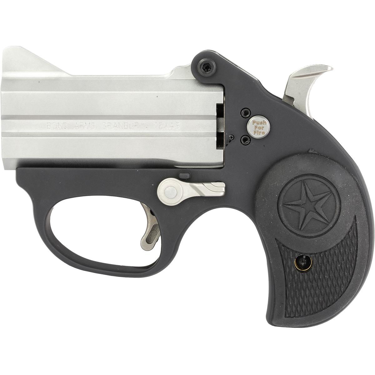 Bond Arms Stinger Lite Handgun .380 ACP 2rd 2.5" Barrel Grey with Black Grip Picture of Bond Arms Inc. Bond Arms Stinger Lite Alum Frame .380 2.5in Blk Gry brl blk plastic grips