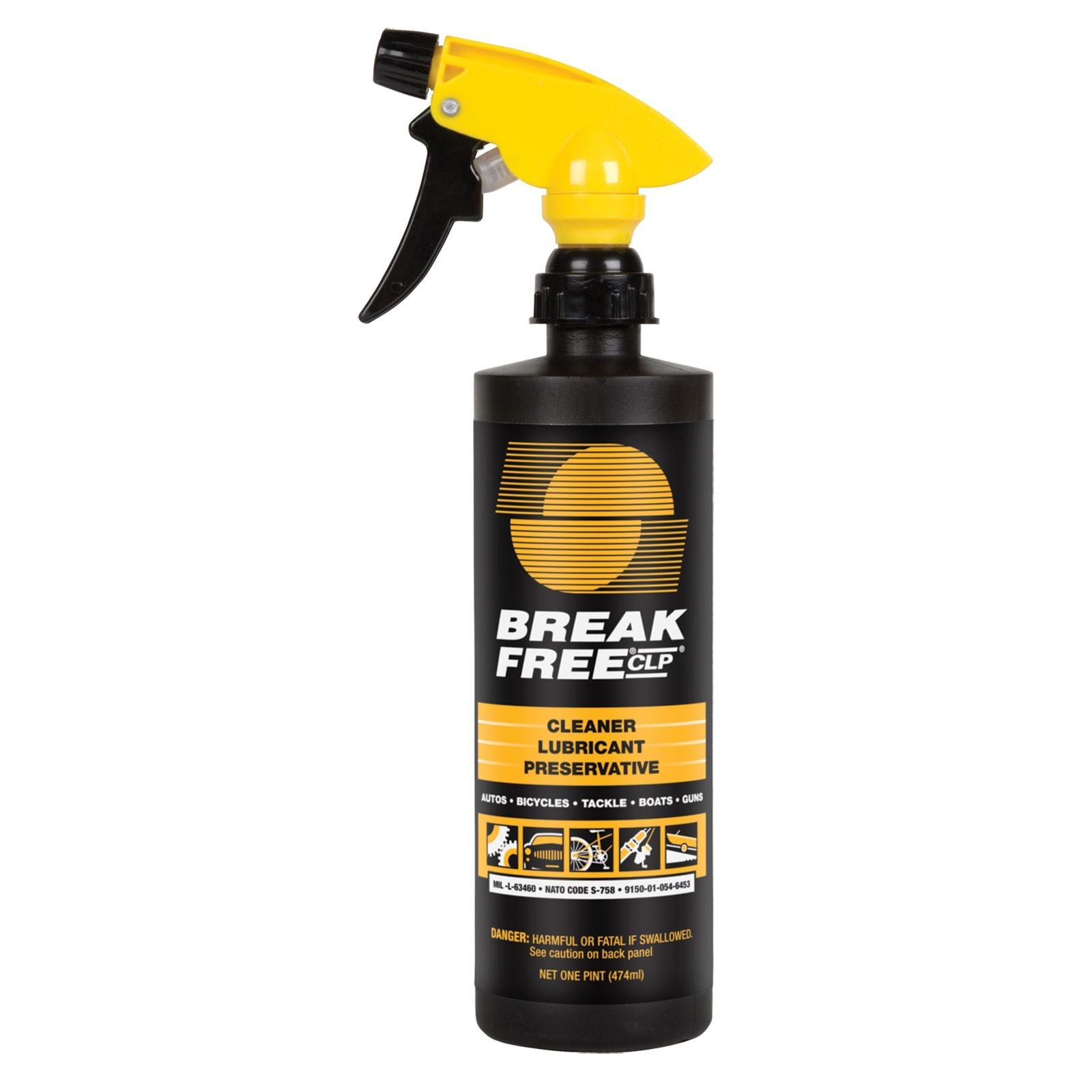Break Free CLP Cleaner 16 oz Spray Bottle Picture of Safariland / Break Free BREAK FREE CLP 1 PINT SHOP SIZE W/ SPRAYER