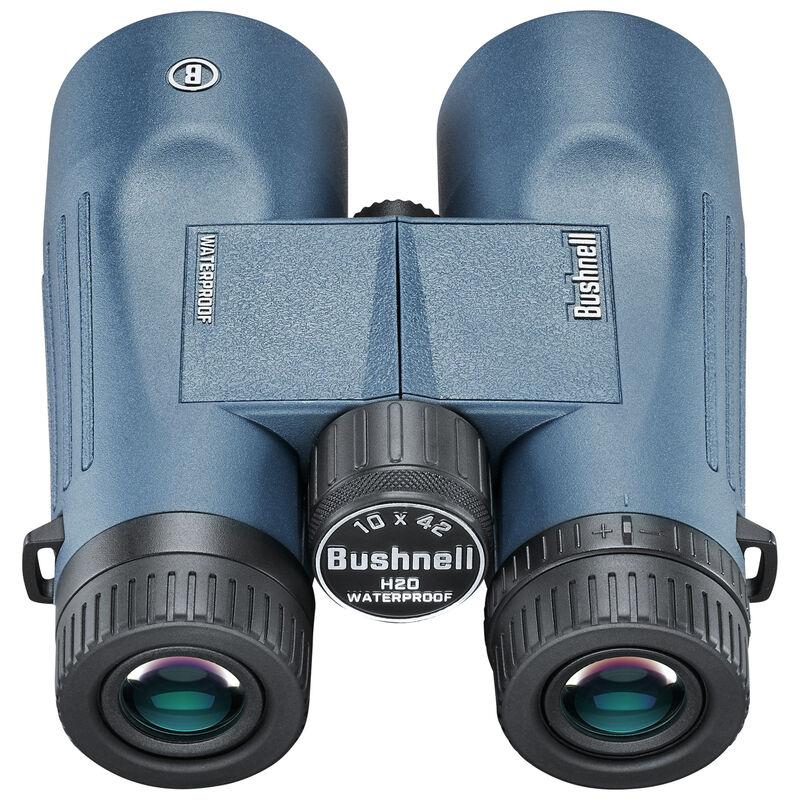 Bushnell H2O 10x42mm Waterproof Binoculars Roof WP/FP Twist Up Eyecups Dark Blue Picture of Bushnell Bushnell 10x42mm Dark Blue Roof WP/FP Twist Up Eyecups Box 6L