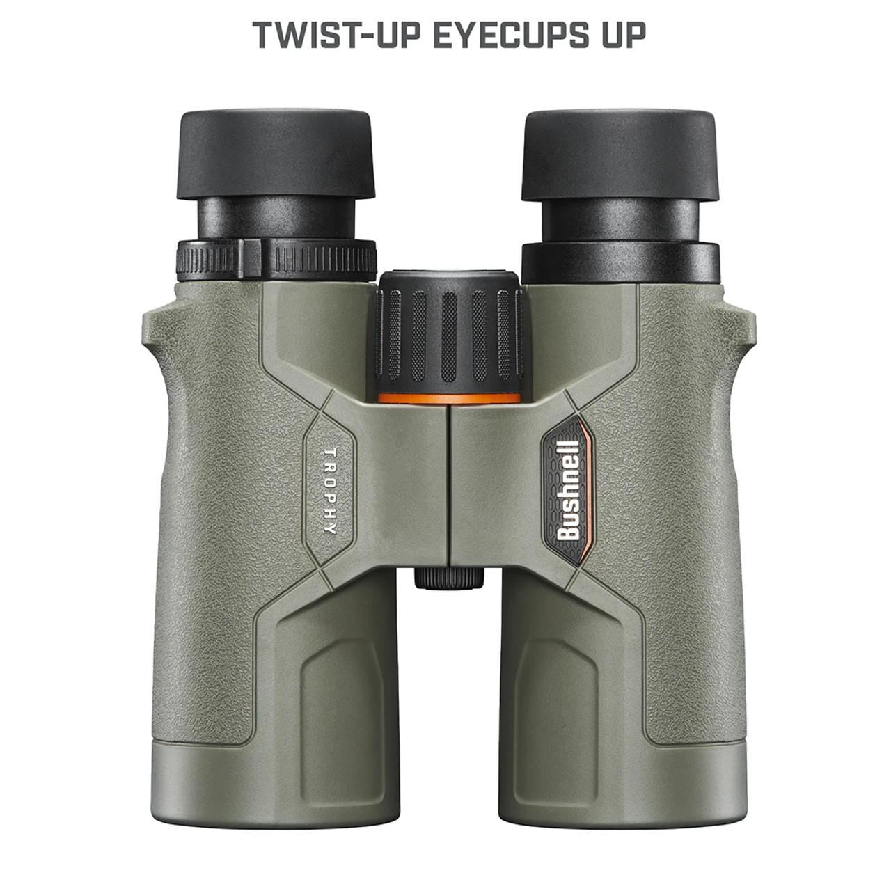 Bushnell Trophy Binocular 10x42mm BaK-4 Roof Prism Bone Collector Green Picture of Bushnell 10X42 BONE COLLECTOR GREEN ROOF FMC WP PC3 BOX 6L