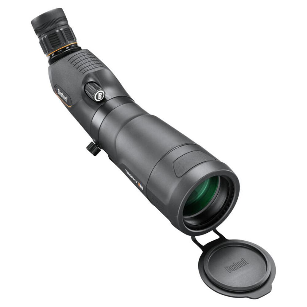 Bushnell Trophy Spotting Scope - 20-60x65 Porro 45 Degree FMC WP Box 6L - Black Picture of Bushnell 20-60x65 Black Porro 45 Degree FMC WP Box 6L