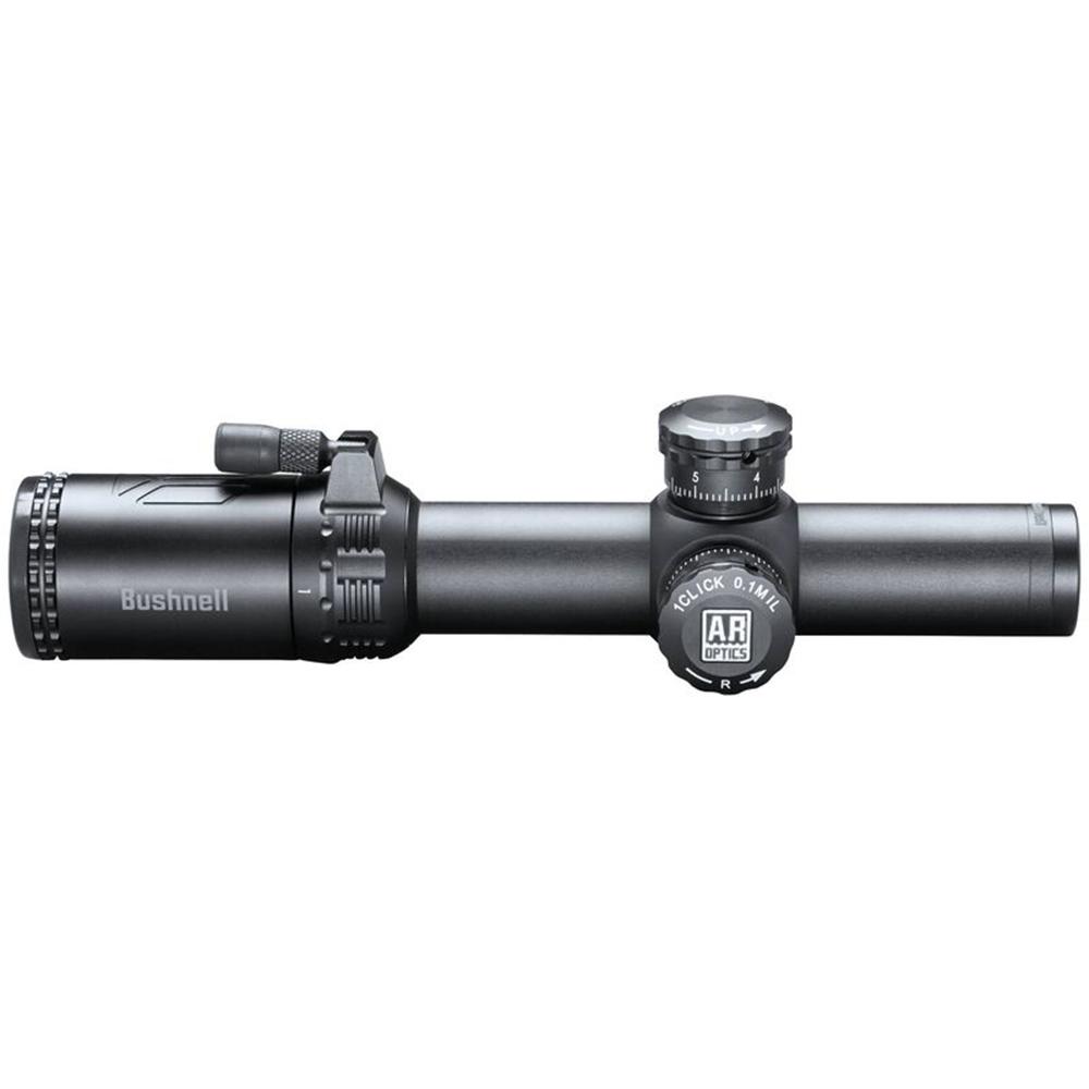 Bushnell AR Rifle Scope - 1-4x24mm Illuminated BTR-1 Reticle Black Matte Picture of Bushnell Riflescope 1-4X24 AR OPTICS ILL BTR-1 BOX 6L