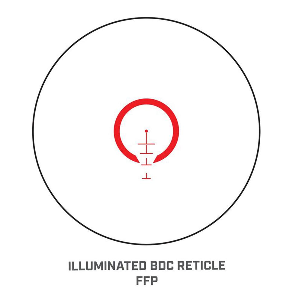 Bushnell AR Rifle Scope - 1-4x24mm Illuminated BTR-1 Reticle Black Matte Picture of Bushnell Riflescope 1-4X24 AR OPTICS ILL BTR-1 BOX 6L