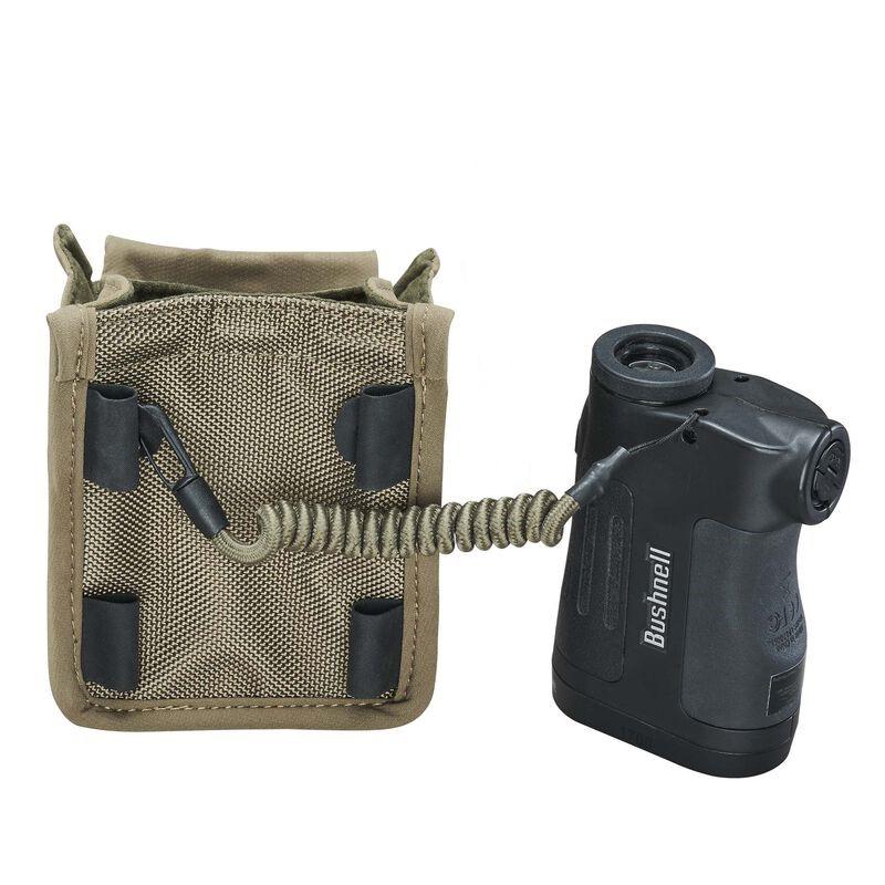Bushnell Vault Modular Optics Protection System Laser Rangefinder Pouch Tan Picture of Bushnell Vault LRF Pouch Slate Green w/ tether Card
