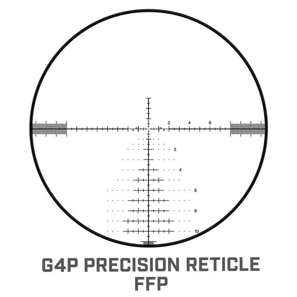 Bushnell Elite Tactical DMR3 Rifle Scope 3.5-21x50mm 34mm FFP G4P Black Picture of Bushnell BUSHNELL 3.5-21x50 DMR3 Black Elite Tactical ED-Prime Obj. G4P Reticle