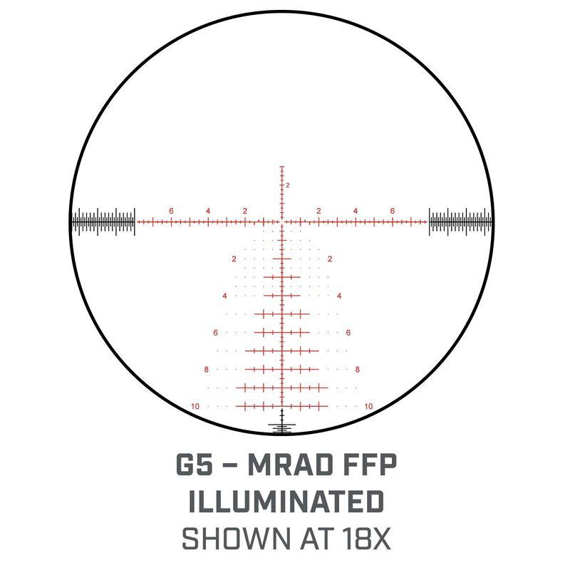 Bushnell Match Pro ED Rifle Scope 3-18x50 FFP MRAD G5 5L Illum Black Matte Picture of Bushnell BUSHNELL 3-18x50 Match Pro ED Illum. Black Matte Riflescope FFP MRAD G5 5L
