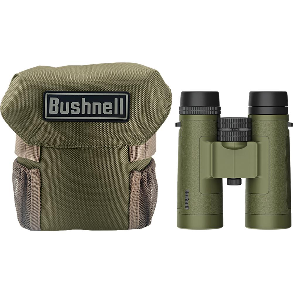Bushnell 8x42 Banner R3 Binoculars Ranger Green Picture of Bushnell 8x42 Banner R3 Ranger Green Roof EXO FMC