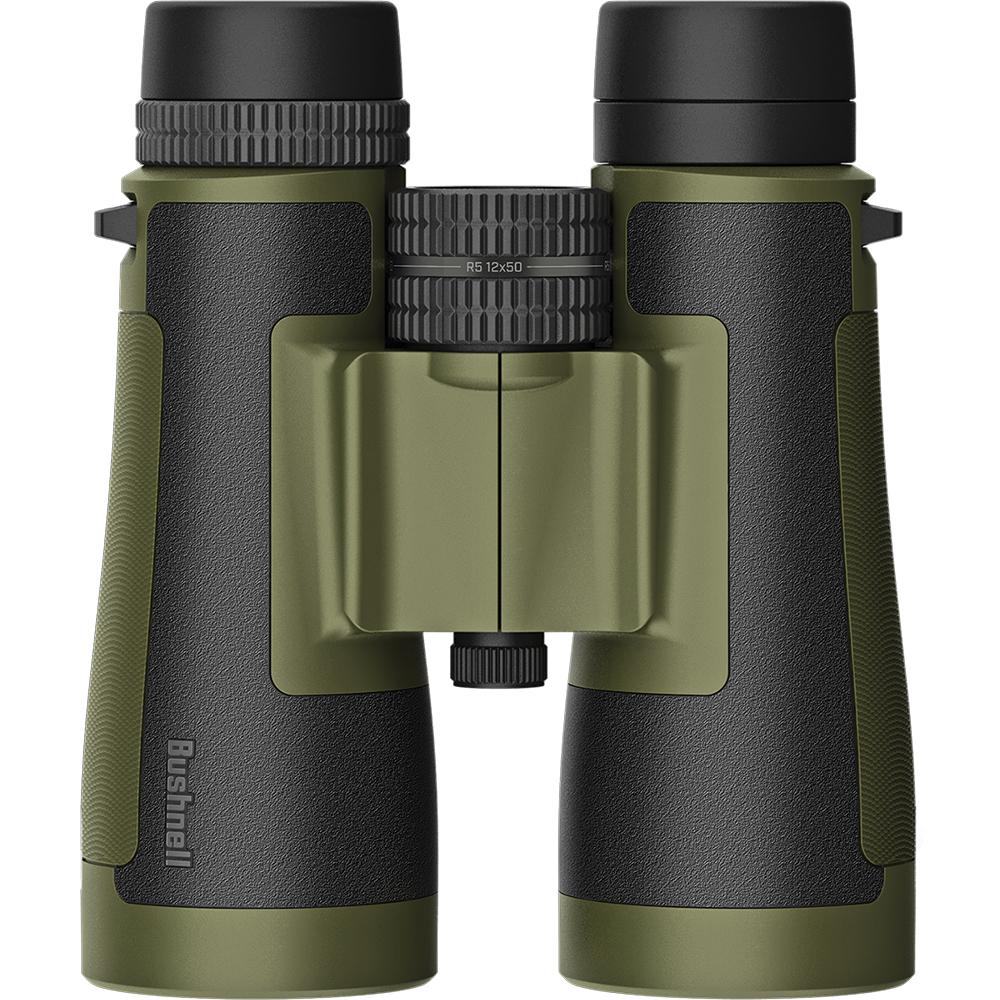 Bushnell Trophy R5 12x50 Binoculars Ranger Green Picture of Bushnell 12x50 Trophy R5 Ranger Green Roof Exo Dielectric FMC