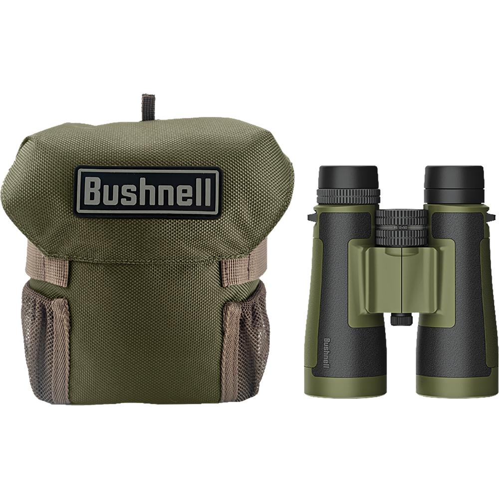 Bushnell Trophy R5 12x50 Binoculars Ranger Green Picture of Bushnell 12x50 Trophy R5 Ranger Green Roof Exo Dielectric FMC