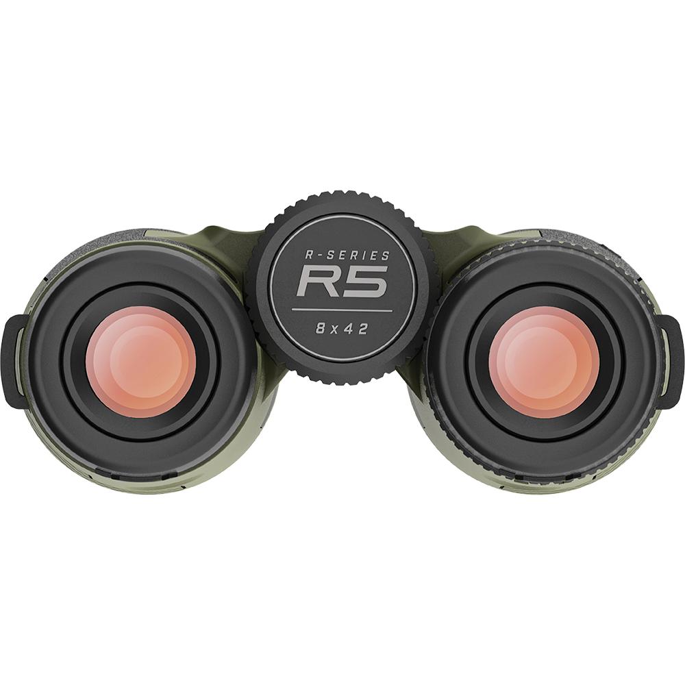 Bushnell 8x42 Trophy R5 Binocular Ranger Green Picture of Bushnell 8x42 Trophy R5 Ranger Green Roof Exo Dielectric FMC