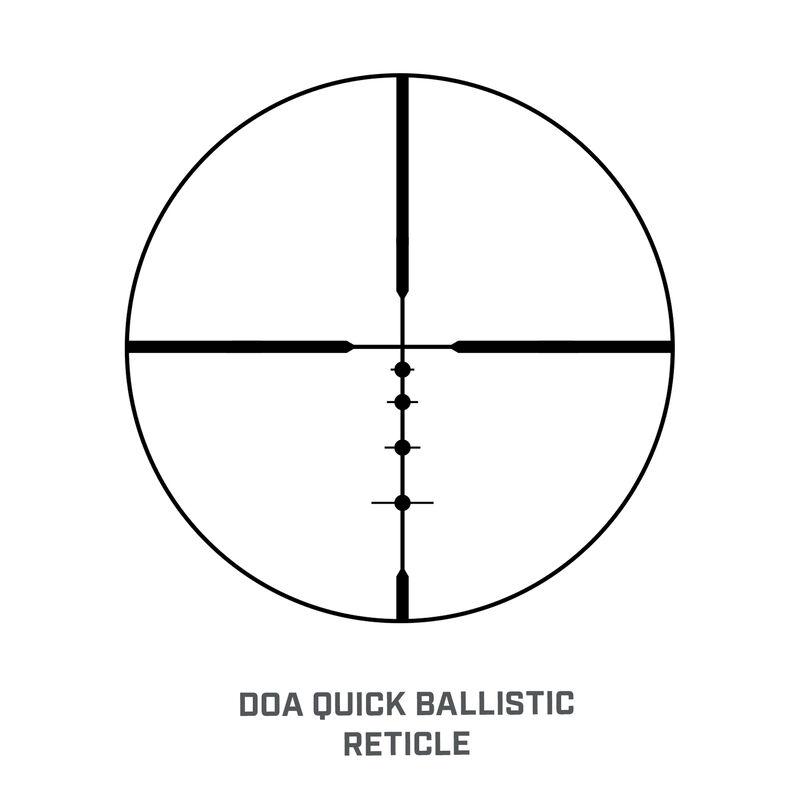 Bushnell Banner 2 Rifle Scope 3-9x40 1" SFP DOA Quick Ballistic Non Illum. Black with Rings Picture of Bushnell Bushnell 3-9x40 Banner 2 Black Riflescope BDC w/rings Hang Box