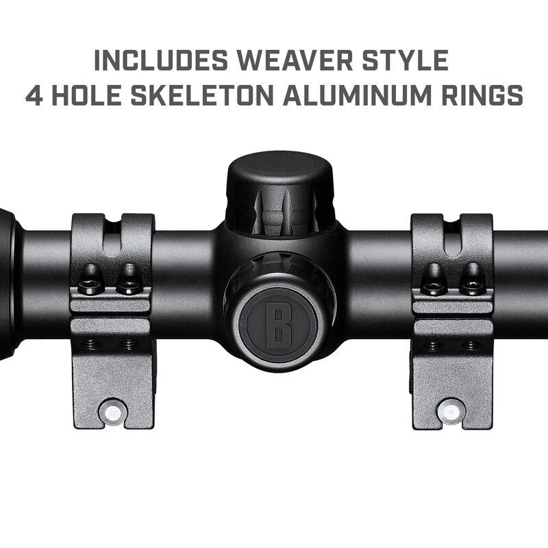 Bushnell Banner 2 Rifle Scope 3-9x40 1" SFP DOA Quick Ballistic Non Illum. Black with Rings Picture of Bushnell Bushnell 3-9x40 Banner 2 Black Riflescope BDC w/rings Hang Box